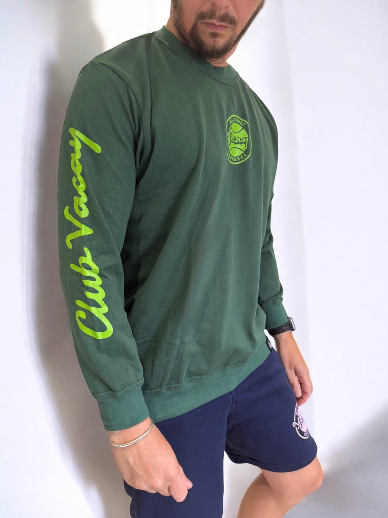 ADVANTAGE LONG SLEEVE TOP - TREK GREEN