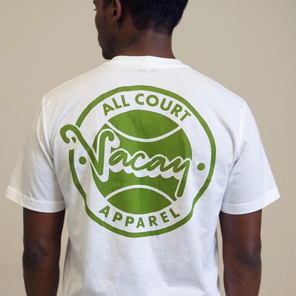 ADVANTAGE T-SHIRT - UNISEX - WHITE/LIME