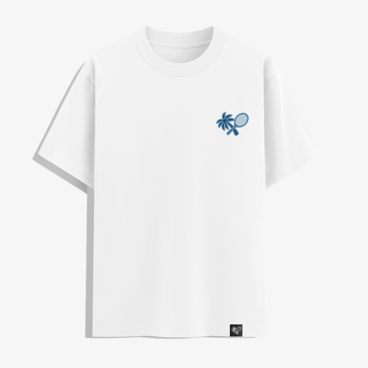 SERVE CHILLED TENNIS T-SHIRT - UNISEX - WHITE