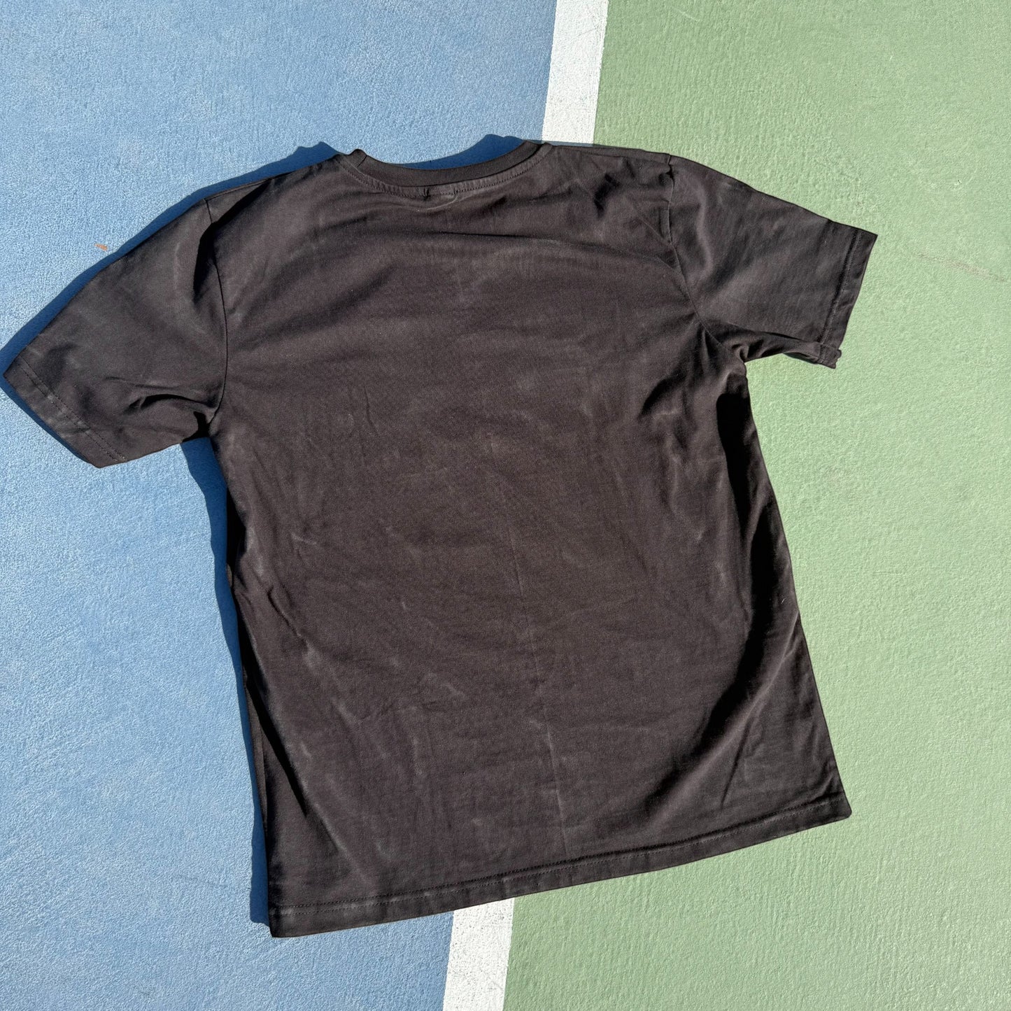 ALL COURT ALL DAY T-SHIRT - UNISEX - BLACK