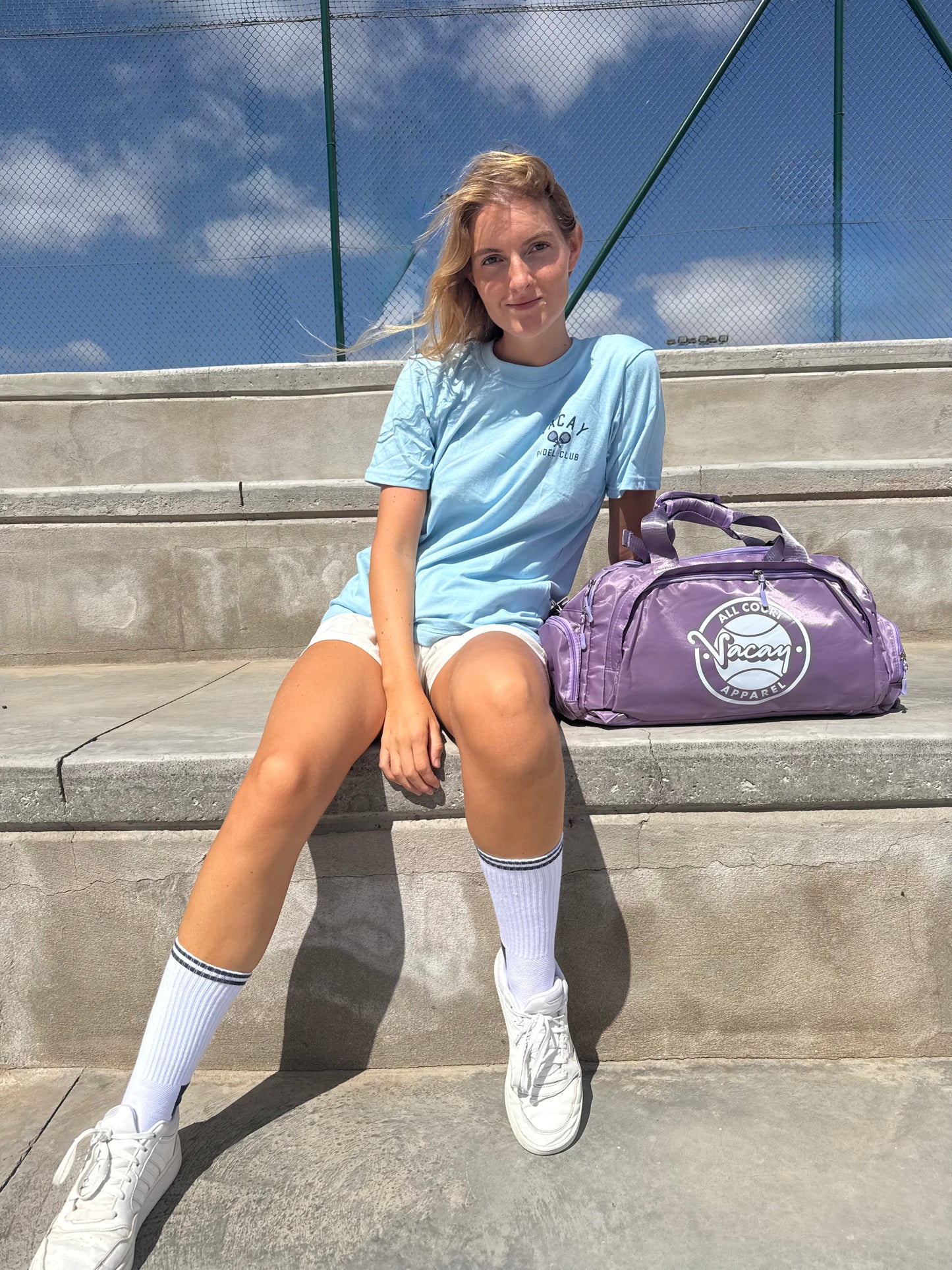 COURT TRAINING BAG - PURPLE