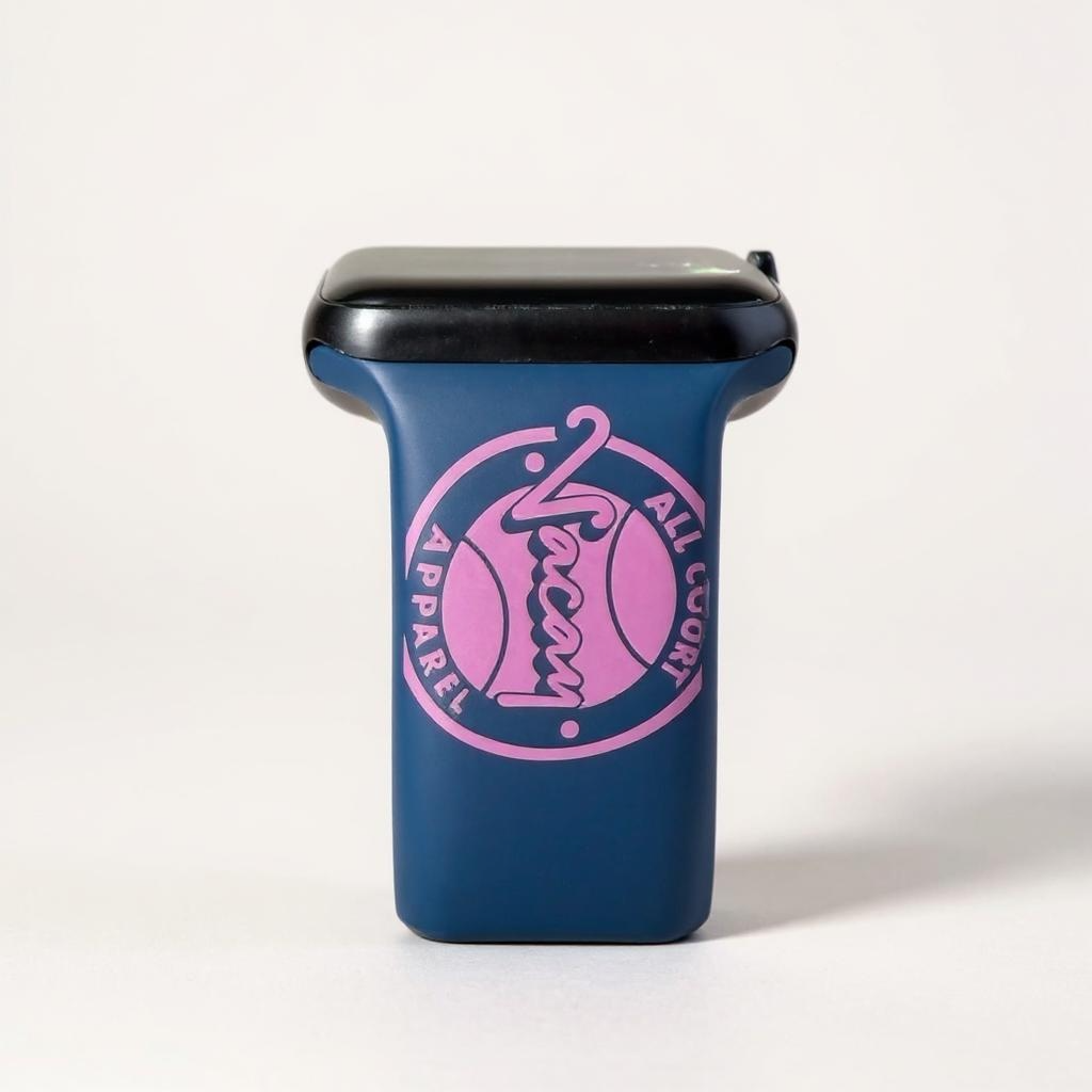 BALL LOGO WATCH STRAP 42/44MM - NAVY/ MAGENTA