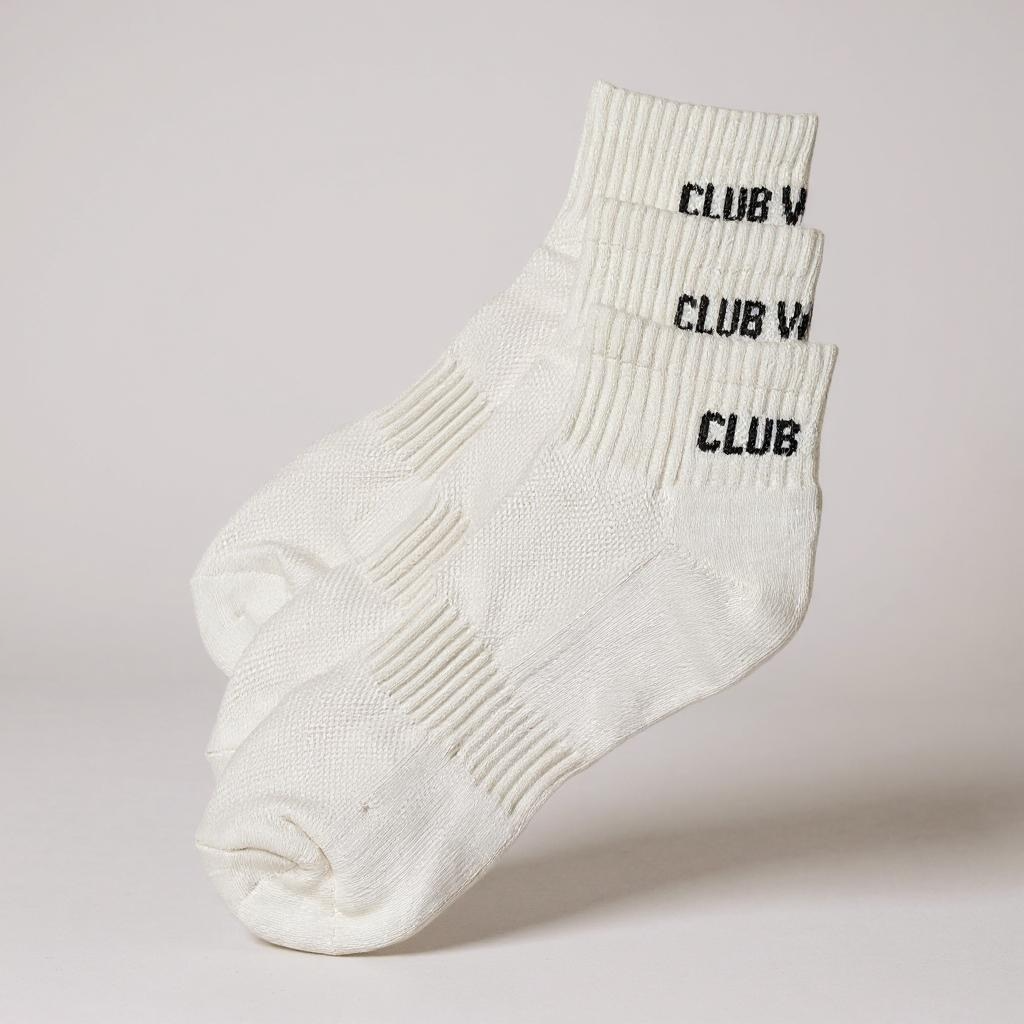 COURT ANKLE SOCKS 3 PACK