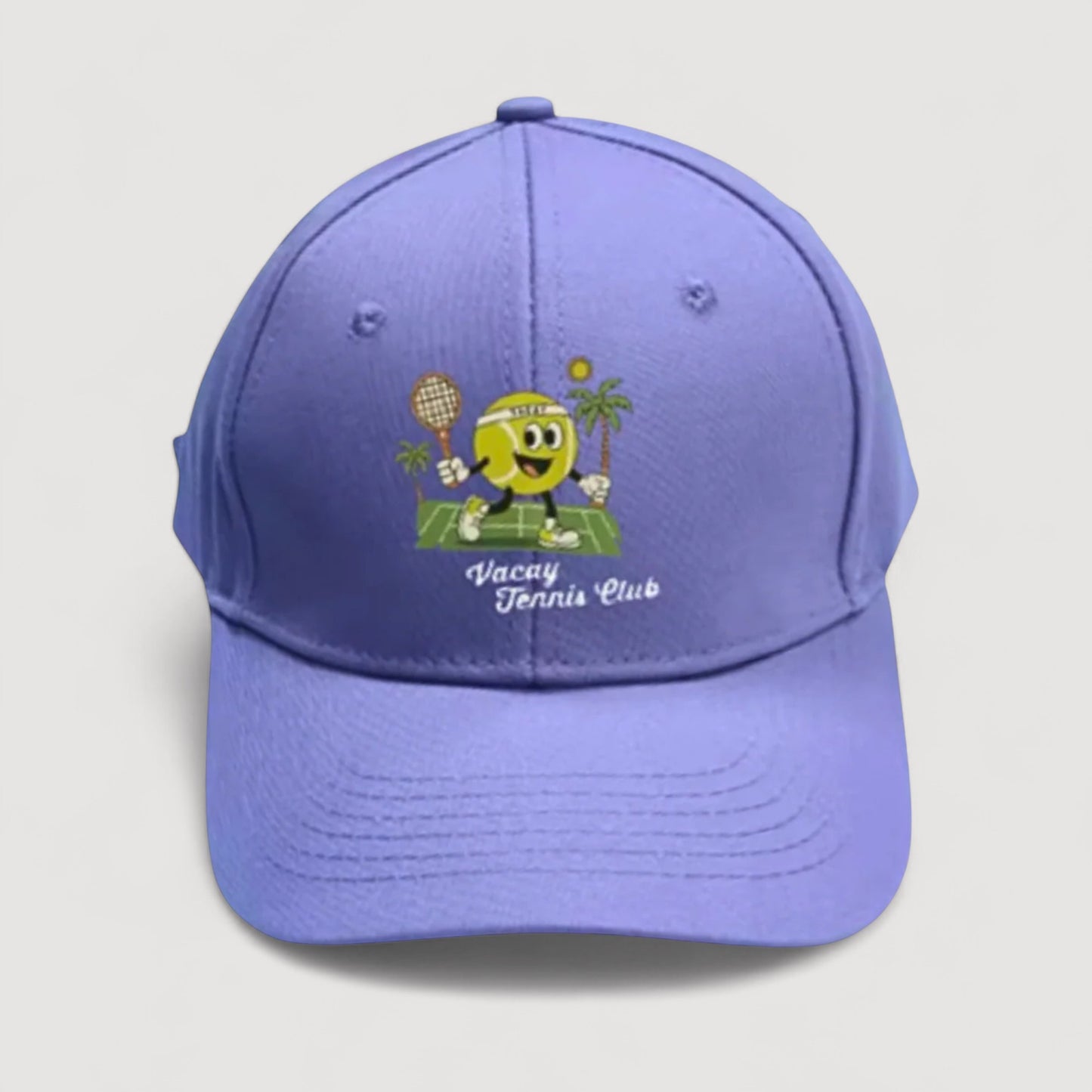 VACAY TIME KIDS TENNIS CAP - PURPLE
