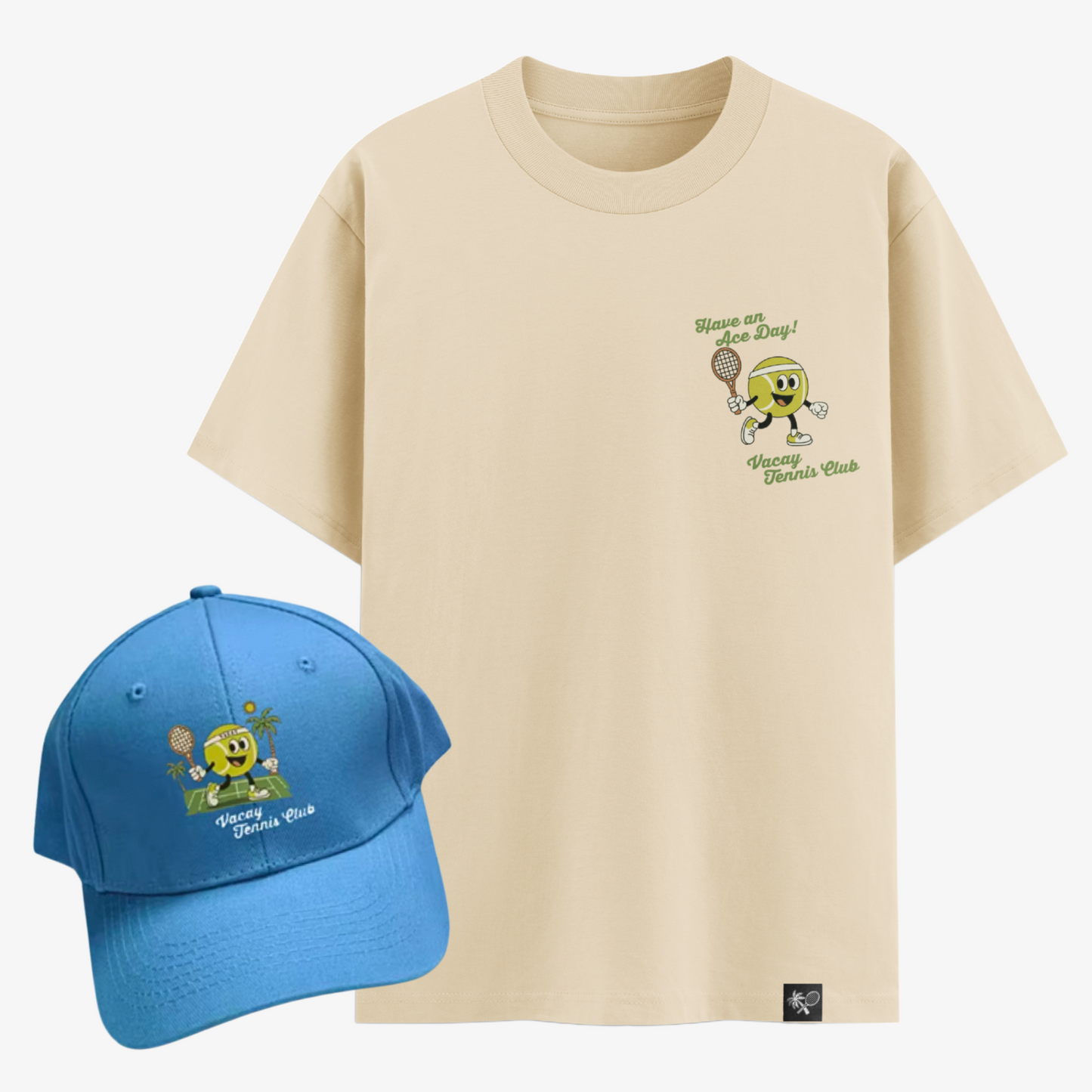 Unisex Kids' Racket Superstar Bundle – T-shirt & Cap Set *COMING SOON*