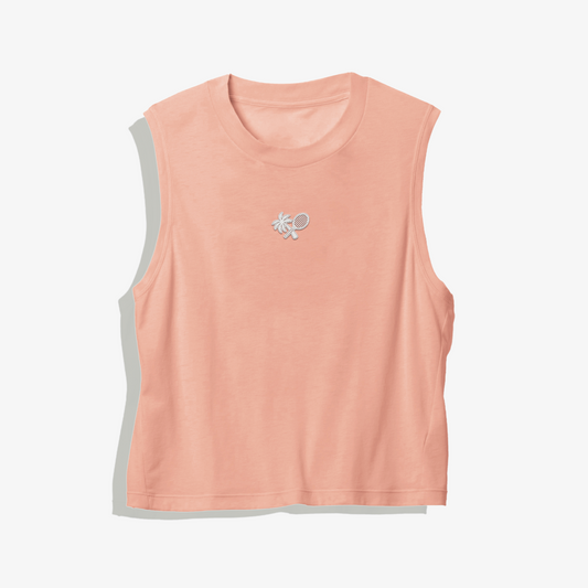 PERFORMANCE WOMEN'S COURT TANK - DUSKY PINK *COMING SOON*