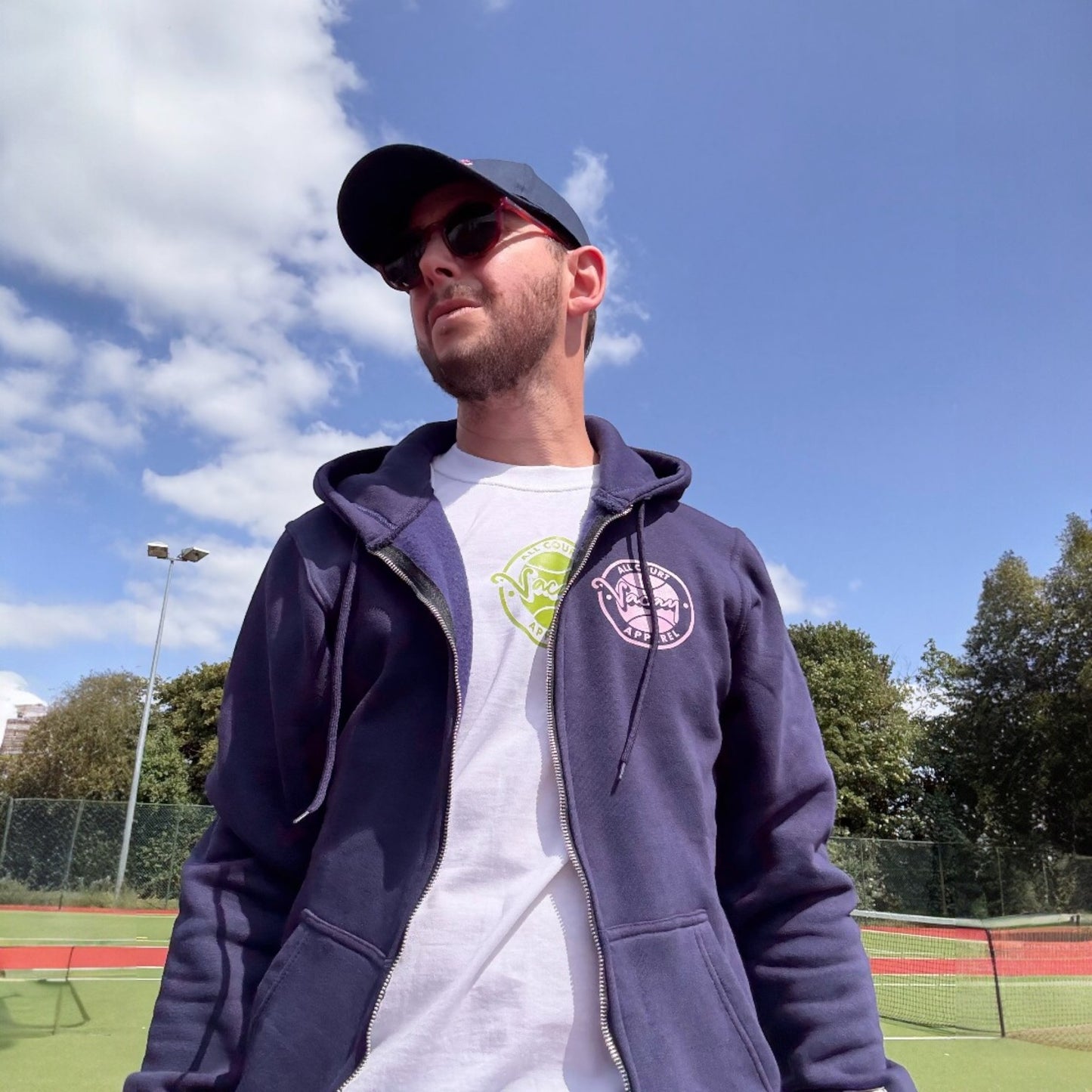 CLUBHOUSE UNISEX HOODIE - NAVY