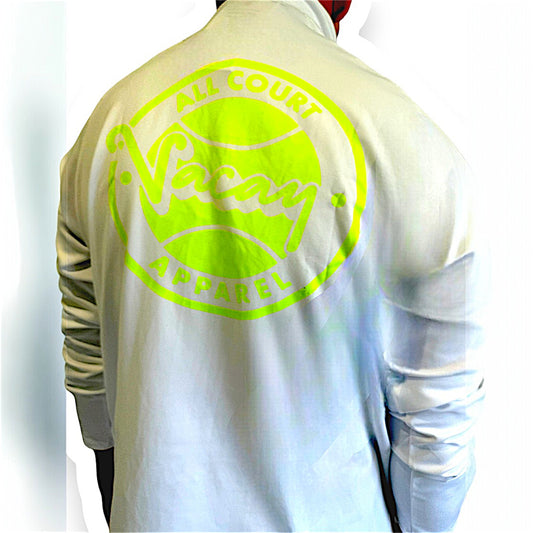 PERFORMANCE 1/4 ZIP ACE TOP - WHITE