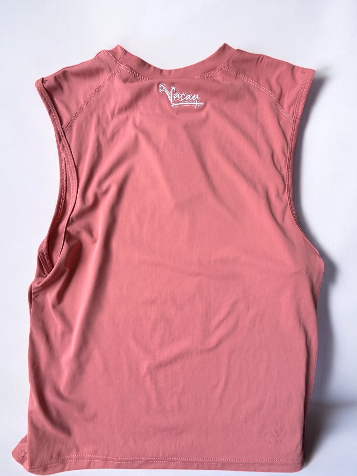 PERFORMANCE WOMEN'S COURT TANK - DUSKY PINK
