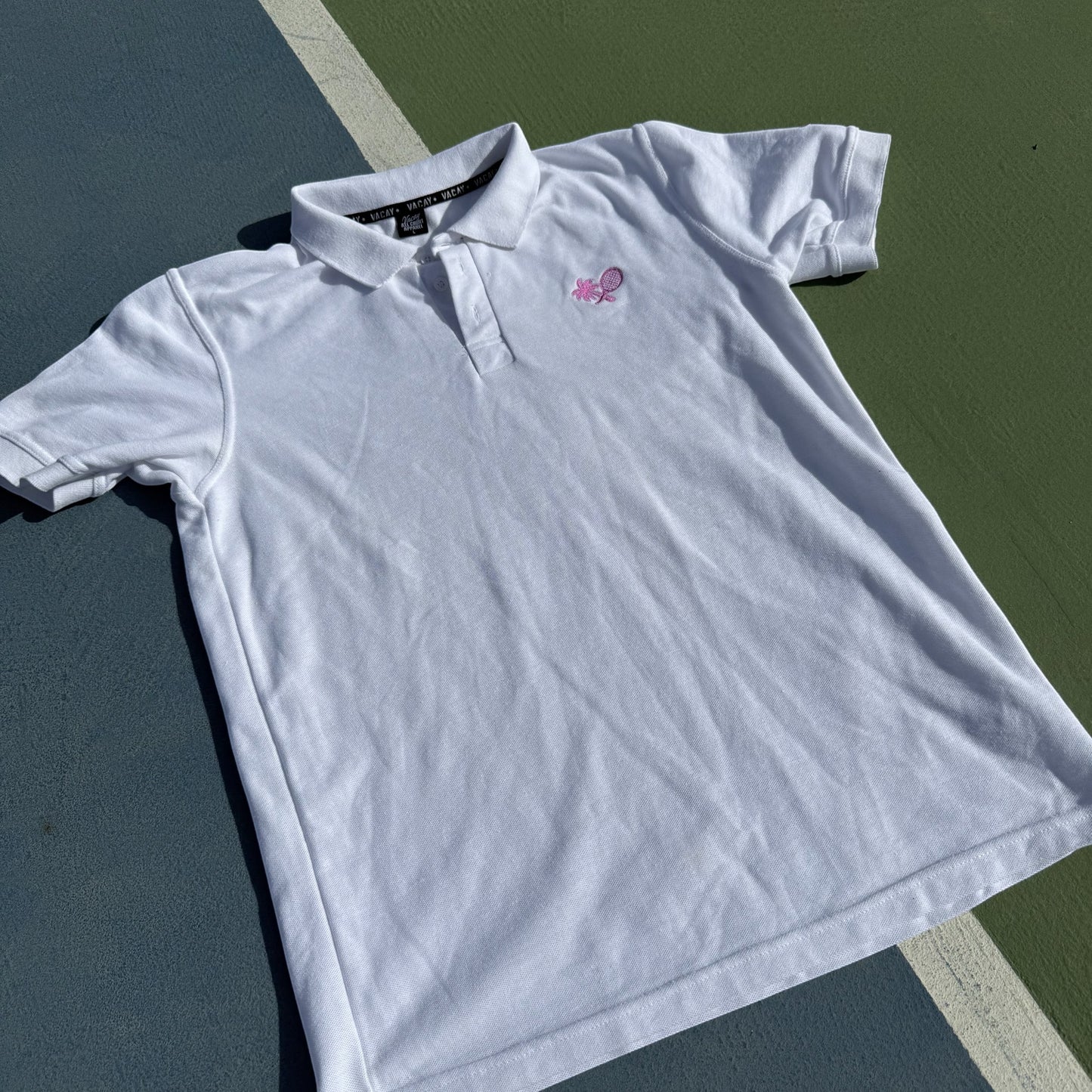 MIAMI MEN'S POLO SHIRT - WHITE