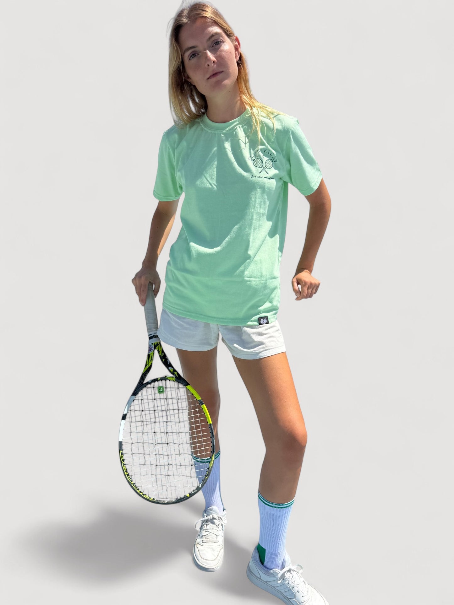 GOOD VIBES T-SHIRT - UNISEX - GREEN