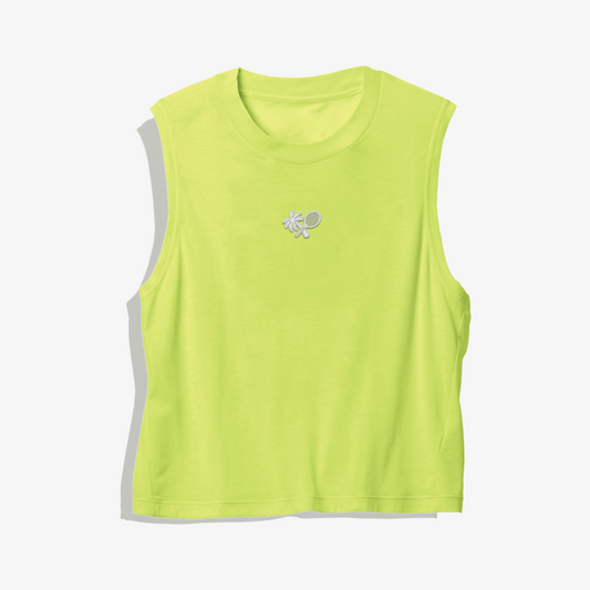 PERFORMANCE WOMEN'S COURT TANK - LIME GREEN *COMING SOON*