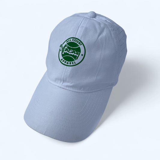 COURT PERFORMANCE CAP - WHITE/GREEN