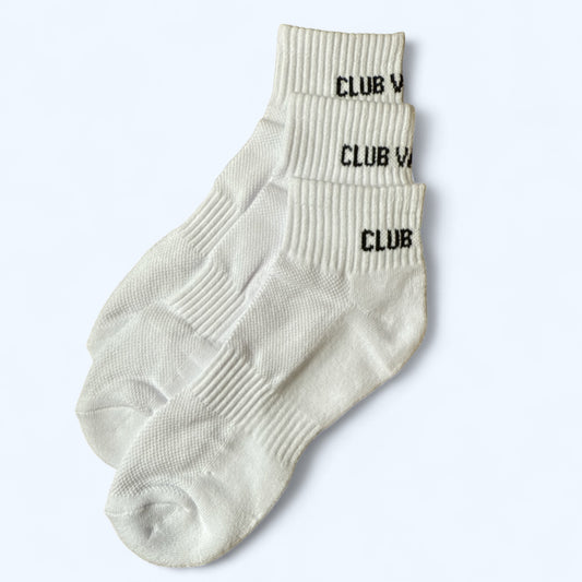 COURT ANKLE SOCKS 3 PACK