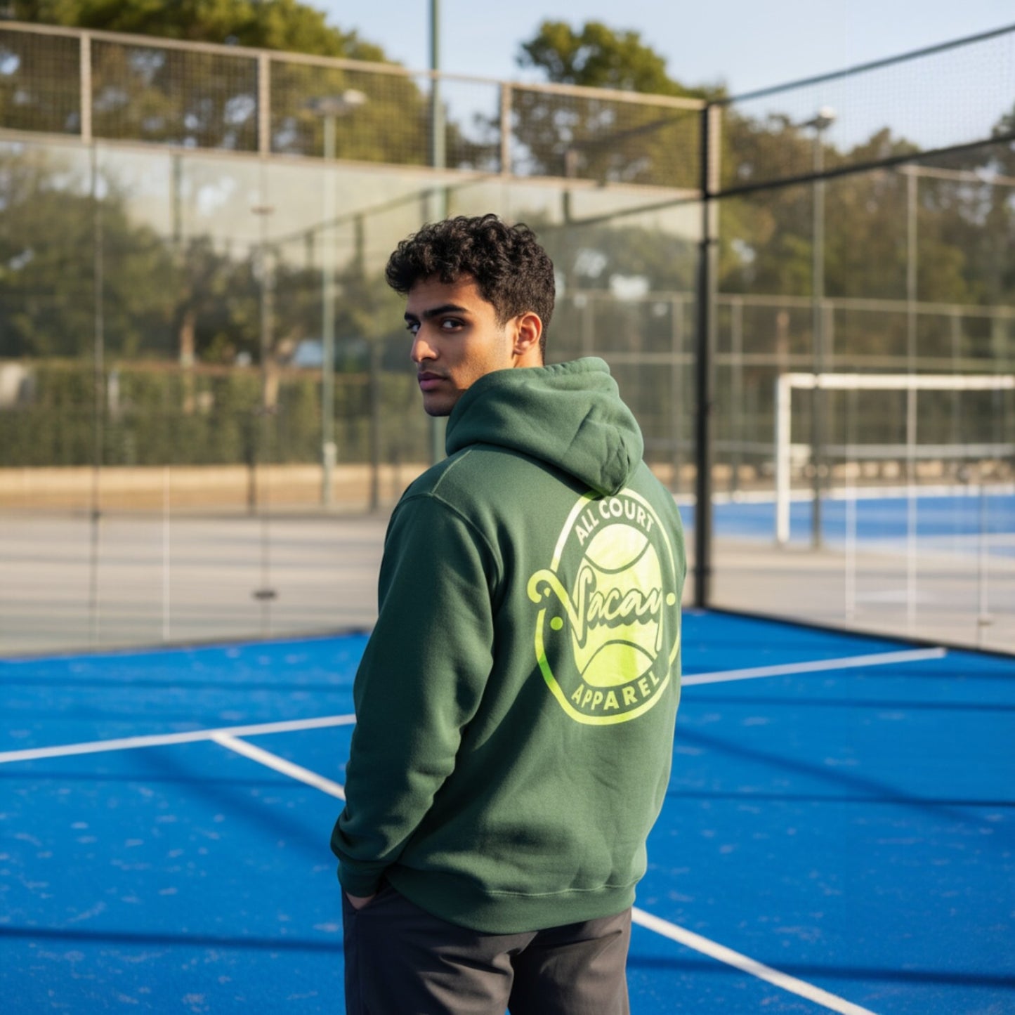 CLUBHOUSE UNISEX HOODIE - LIME