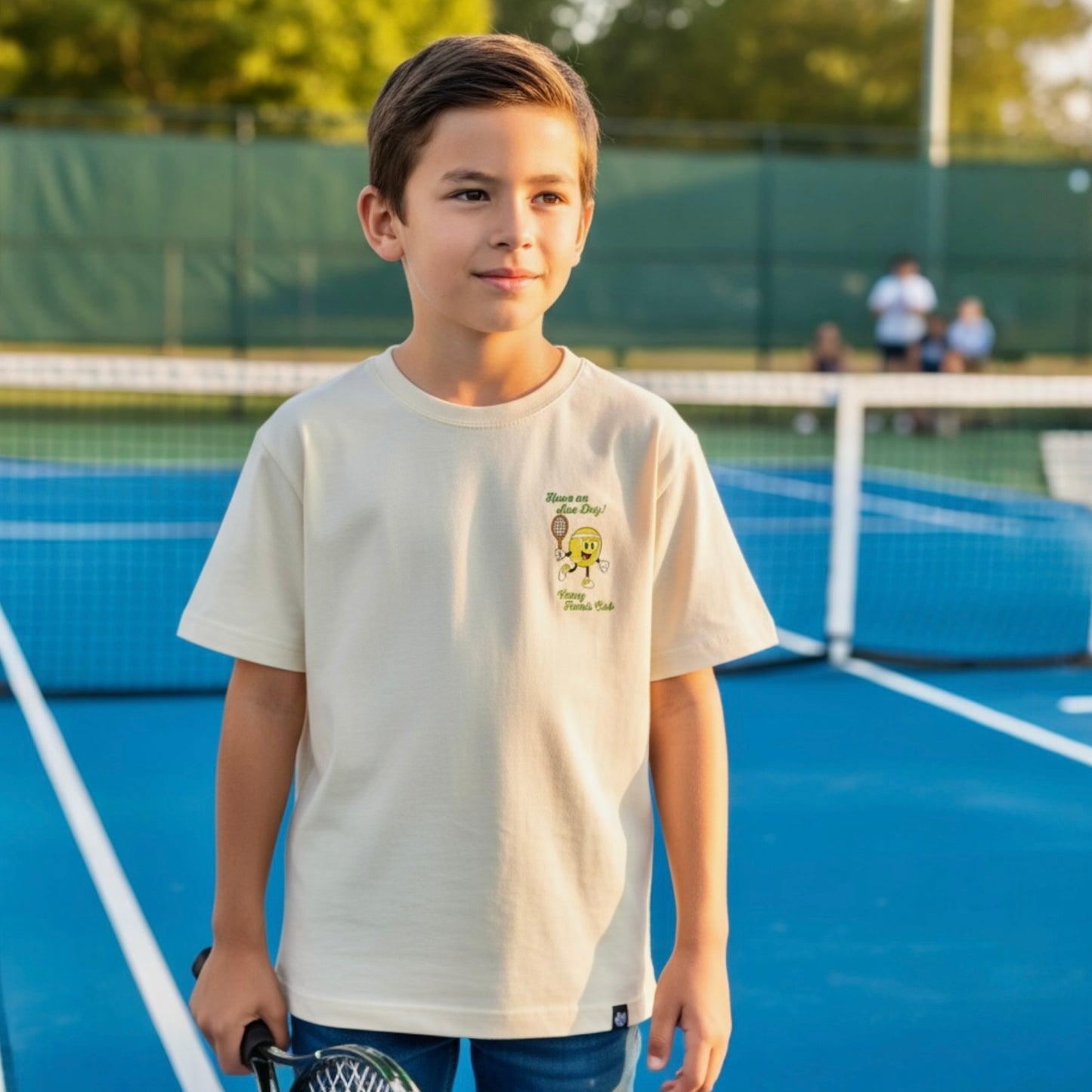 HAVE AN ACE DAY KIDS T-SHIRT - UNISEX - SAND