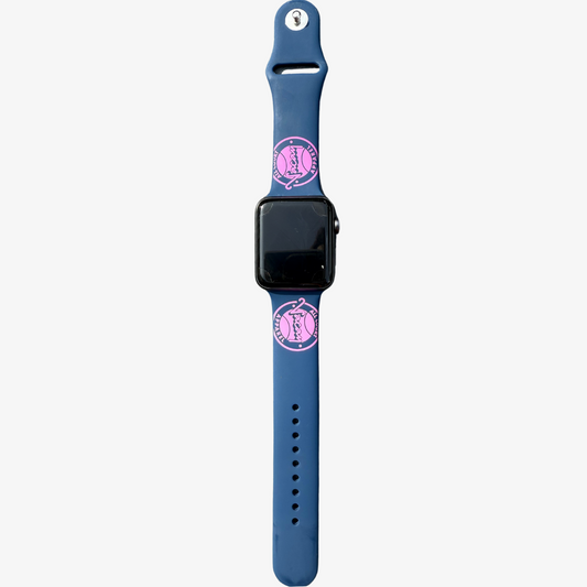 BALL LOGO WATCH STRAP 42/44MM - NAVY/ MAGENTA