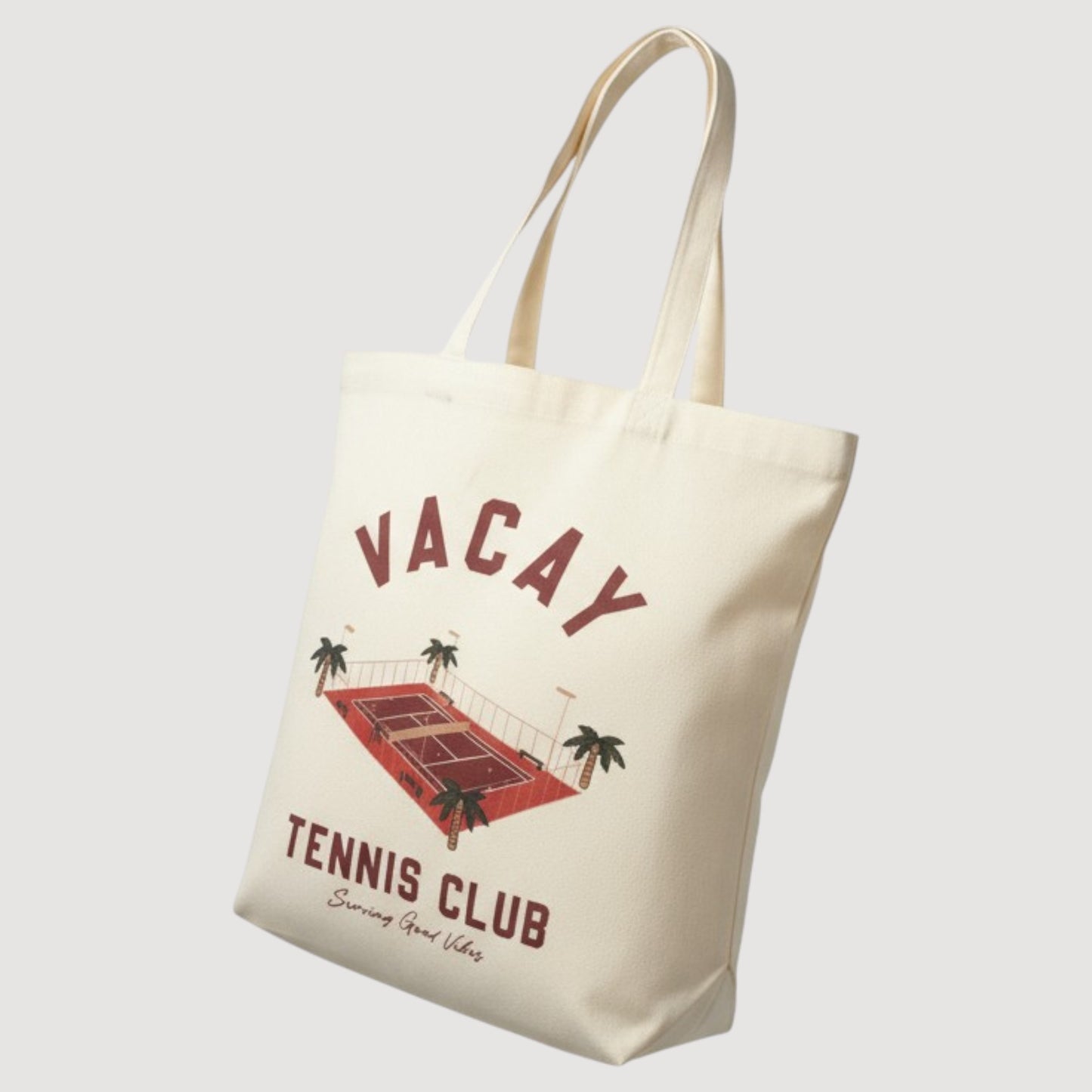 Vacay Tennis Club Tote Bag