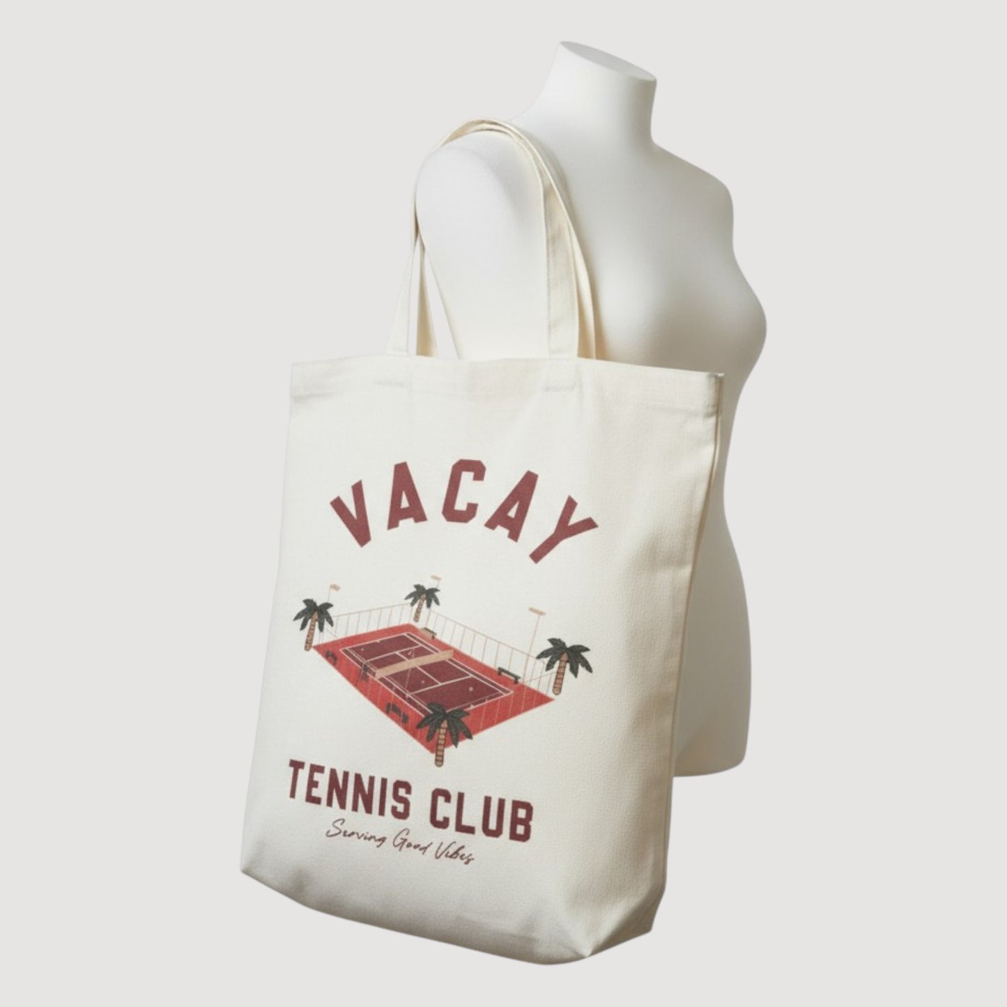 Vacay Tennis Club Tote Bag