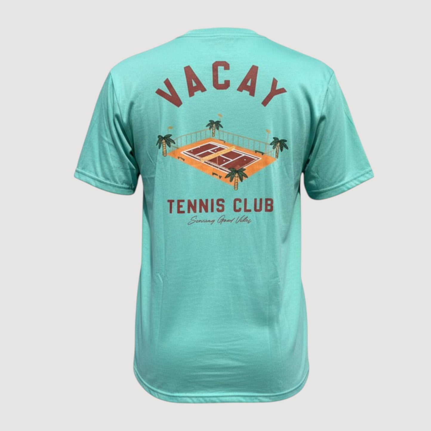 FRENCHY CLUB TENNIS T-SHIRT - UNISEX - MINT GREEN