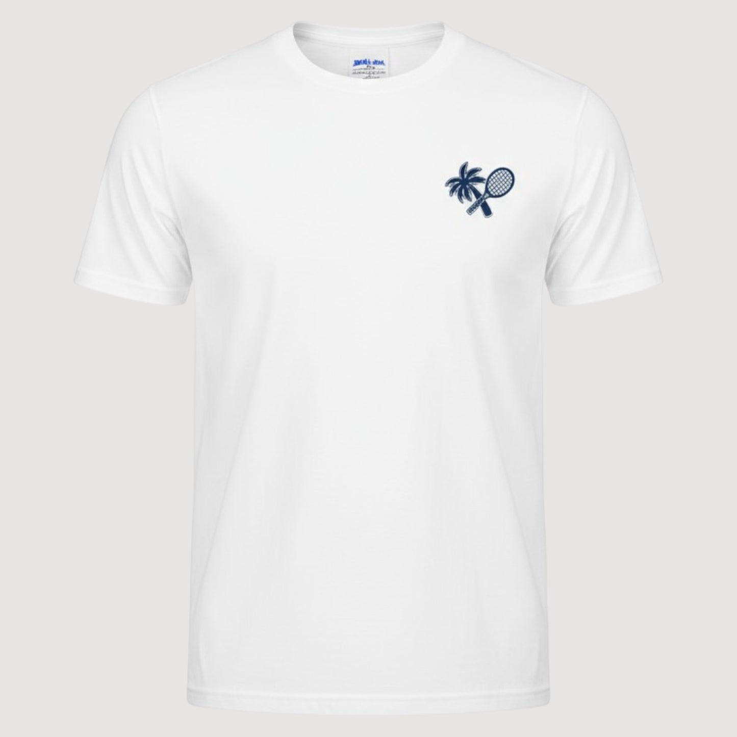 SERVE CHILLED TENNIS T-SHIRT - UNISEX - WHITE