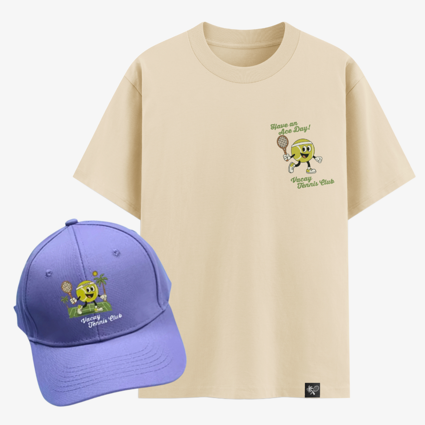 Unisex Kids' Racket Superstar Bundle – T-shirt & Cap Set  *COMING SOON*